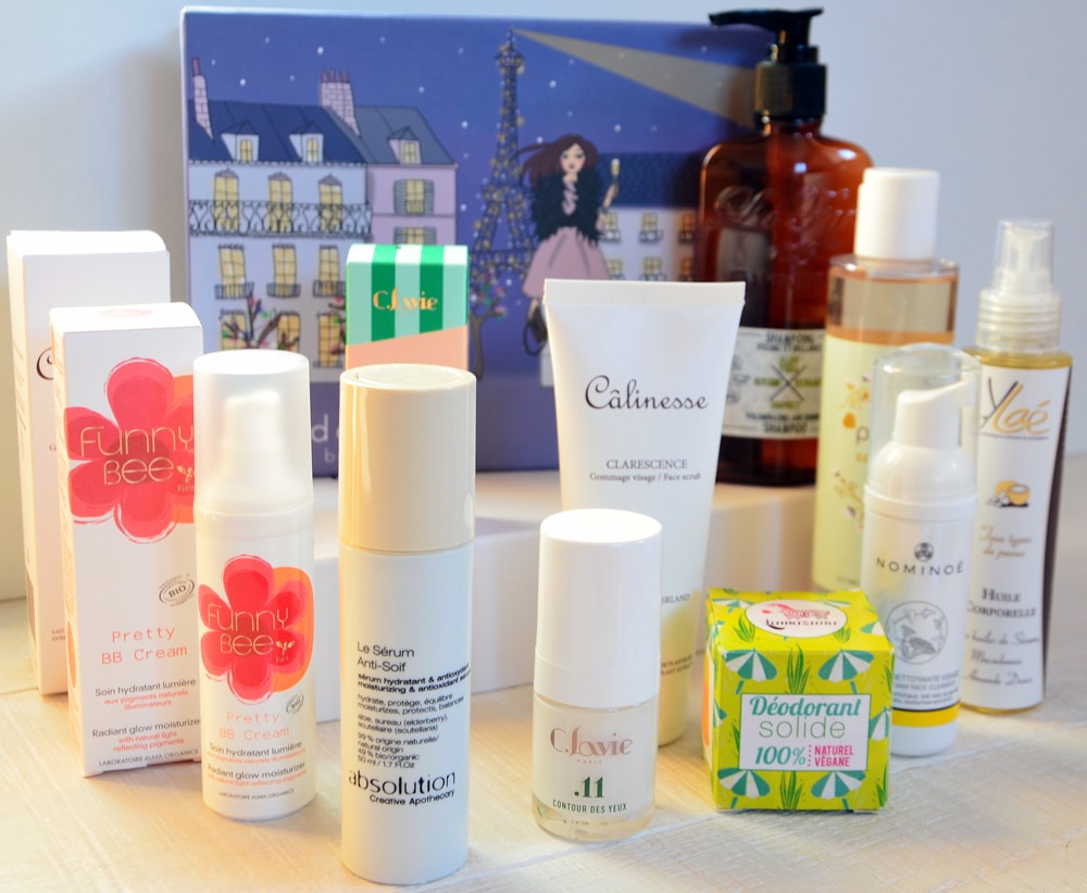 toutes les marques bio de la box évidence bio et naturelle