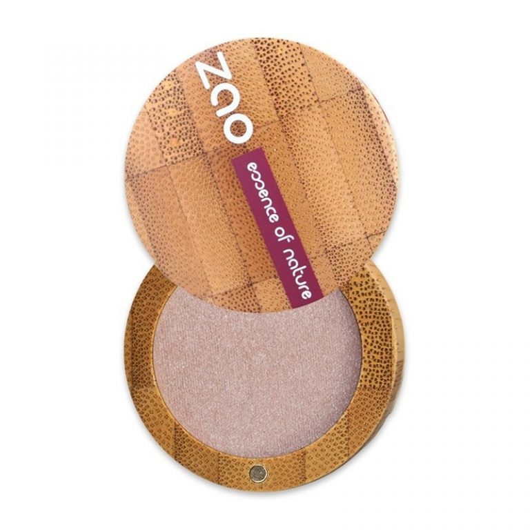 Testeur Ombre à Paupières Irisé Bronze Rose N°121 Zao Bio | Peu Utilisé | Teinte Mat Biologique