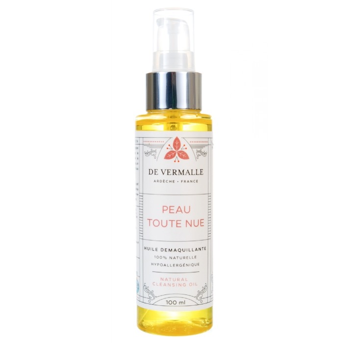 Huile démaquillante Peau toute nue – DE VERMALLE