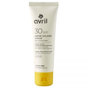 Crème solaire Visage SPF 30 - AVRIL