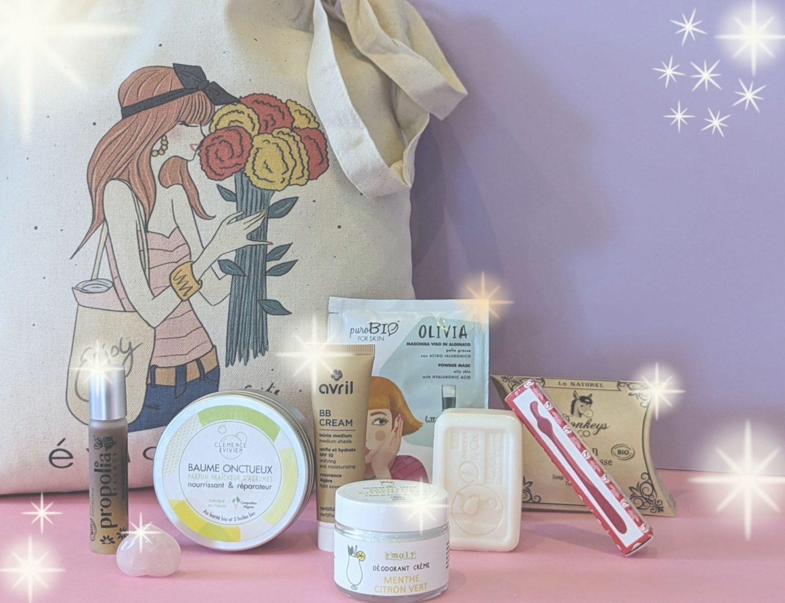 Box Biotyifull - Lot De Produits De Beauté Bio Neufs (crèmes, Gels, Huiles) - Multipack