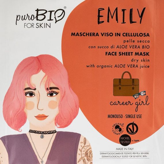 masque emily peau seche career girl purobio box evidence