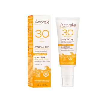 Crème solaire visage SPF30 Acorelle