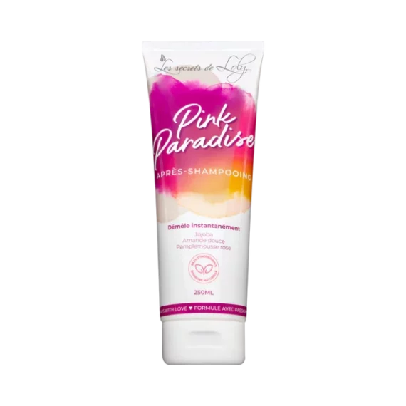pink paradise apres shampooing box evidence