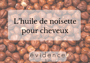 huile de noisette